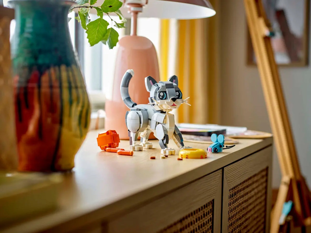 Lego Creator gatto giocoso 407 pezzi per età 8+ 31163
