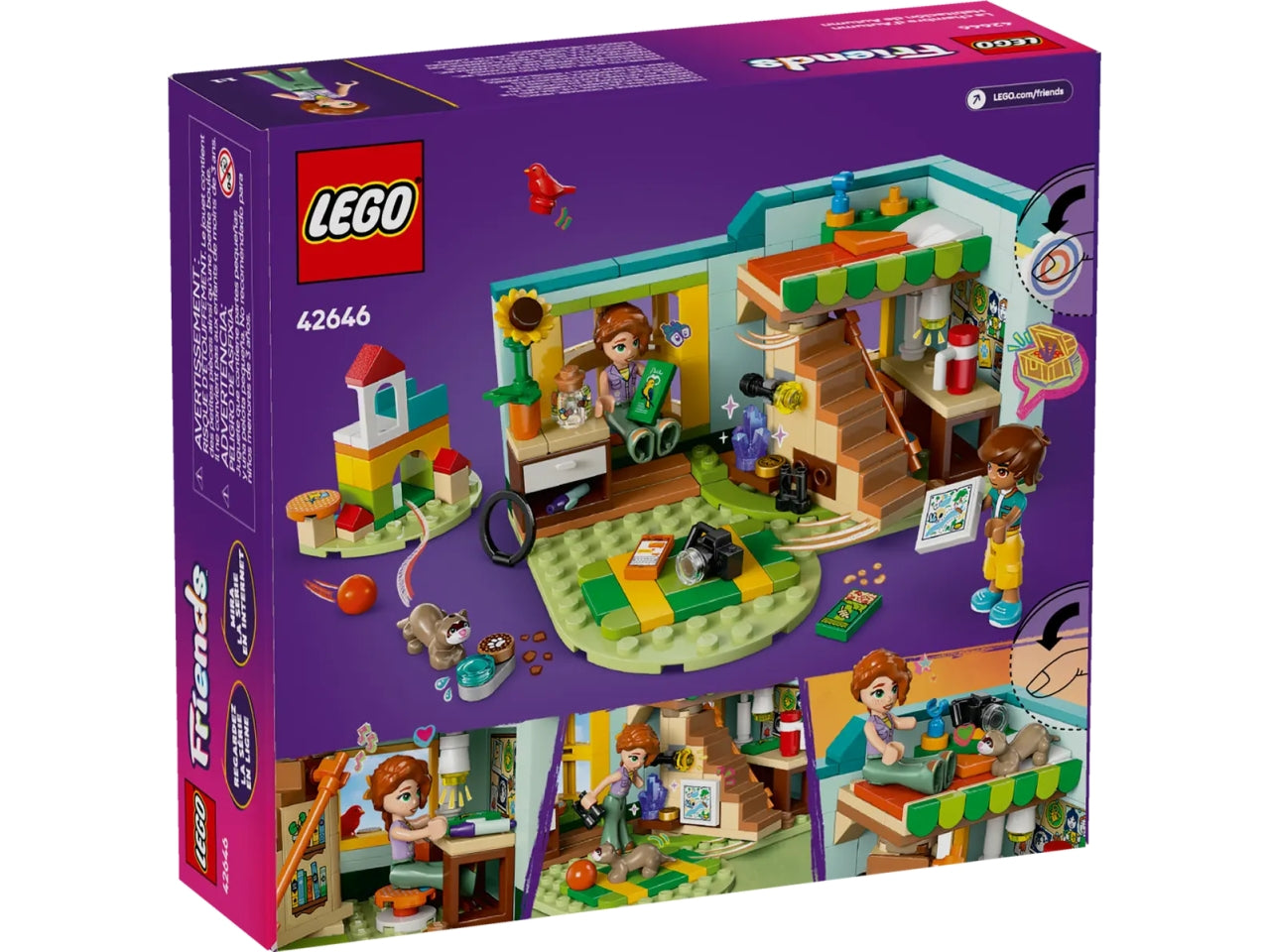 Lego Friends la camera di autumn 222 pezzi per età 6+ 42646