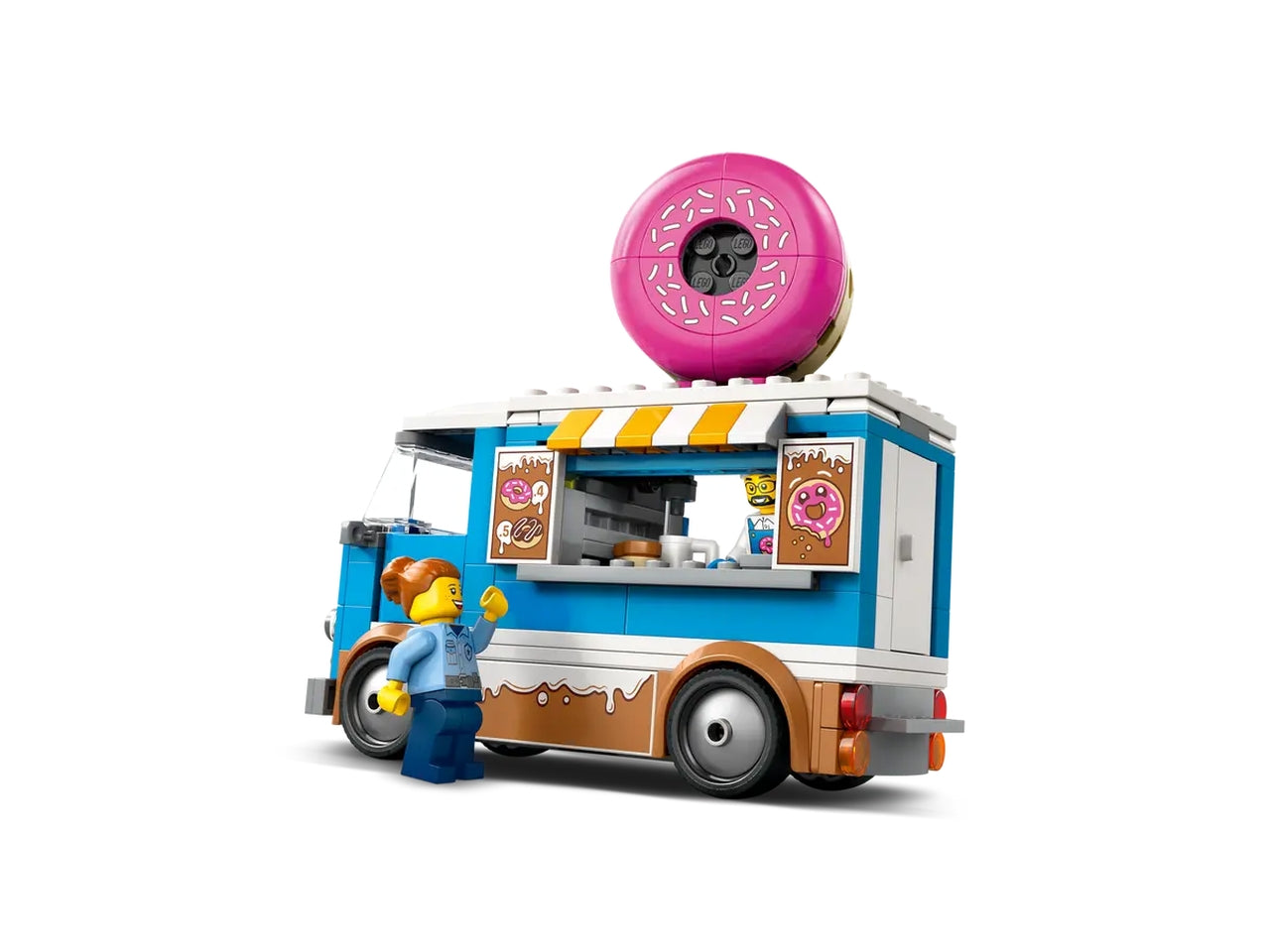 Lego City great vehicles furgone delle ciambelle 196 pezzi per età 5+ 60452