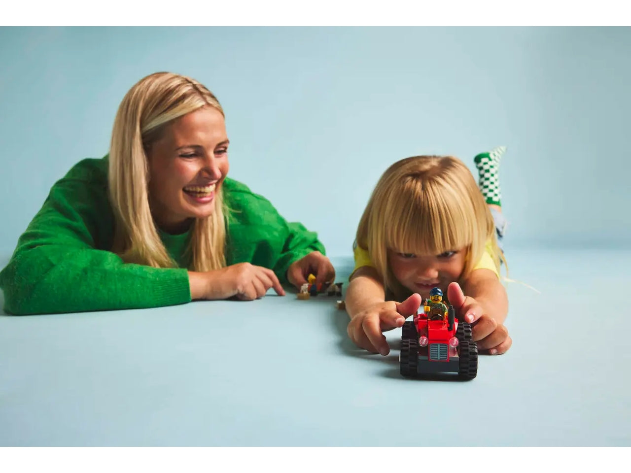 Lego City great vehicles trattore agricolo rosso con rimorchio e pecore 116 pezzi per età 4+ 60461