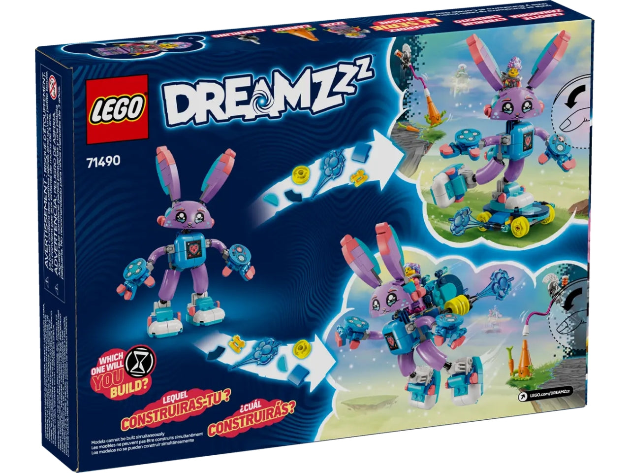 Lego Dreamzzz izzie e il coniglietto del gaming bunchurro 252 pezzi per età 7+ 71490 $