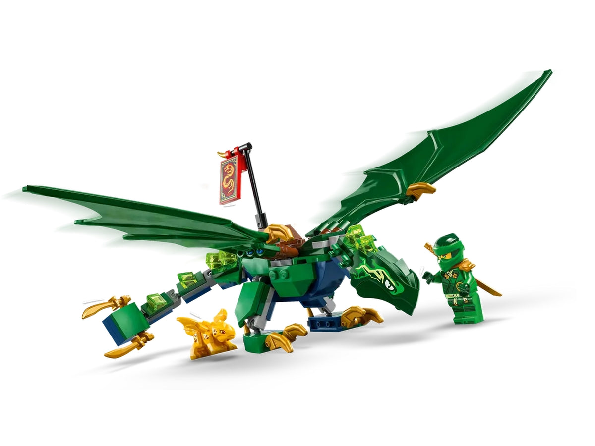 Lego Ninjago drago della foresta verde di lloyd 128 pezzi per età 6+ 71829