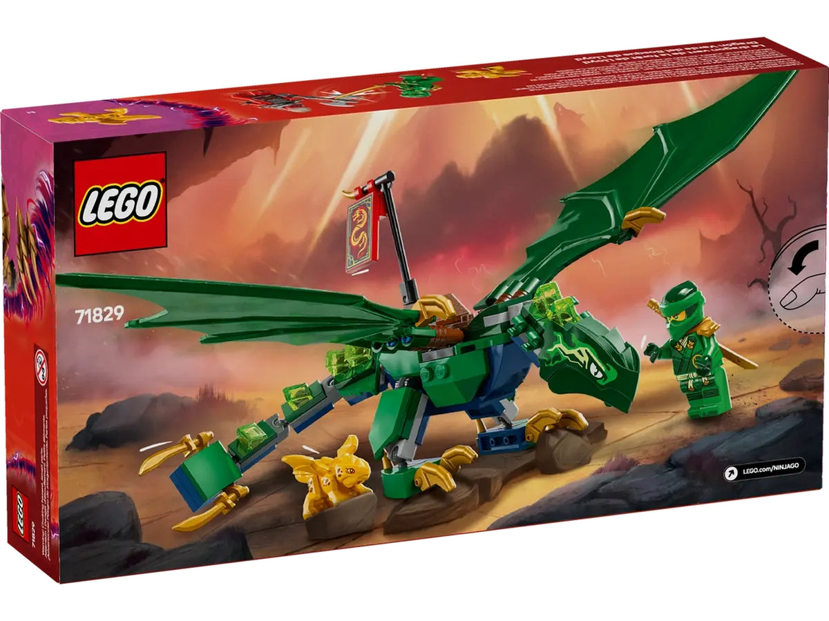 Lego Ninjago drago della foresta verde di lloyd 128 pezzi per età 6+ 71829