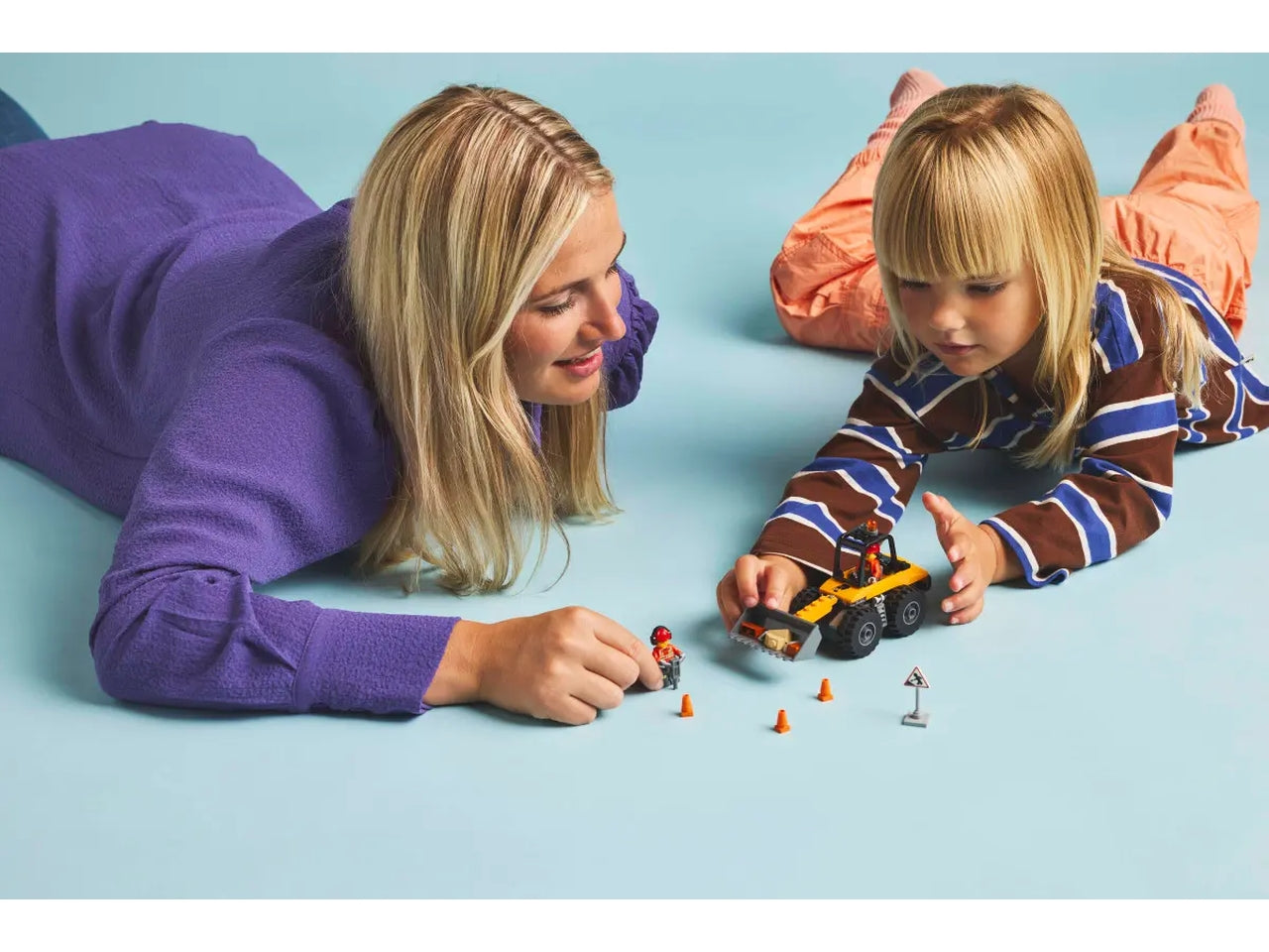 Lego City great vehicles pala gommata gialla 81 pezzi per età 4+ 60450