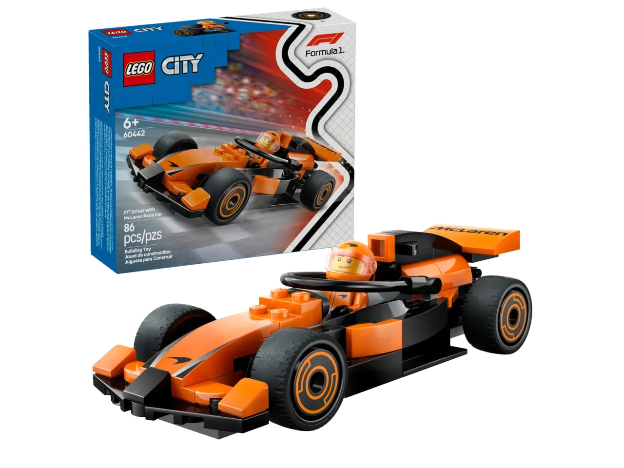 Lego City Formula 1 tbd-city-alicia 86 pezzi per età 6+ 60442