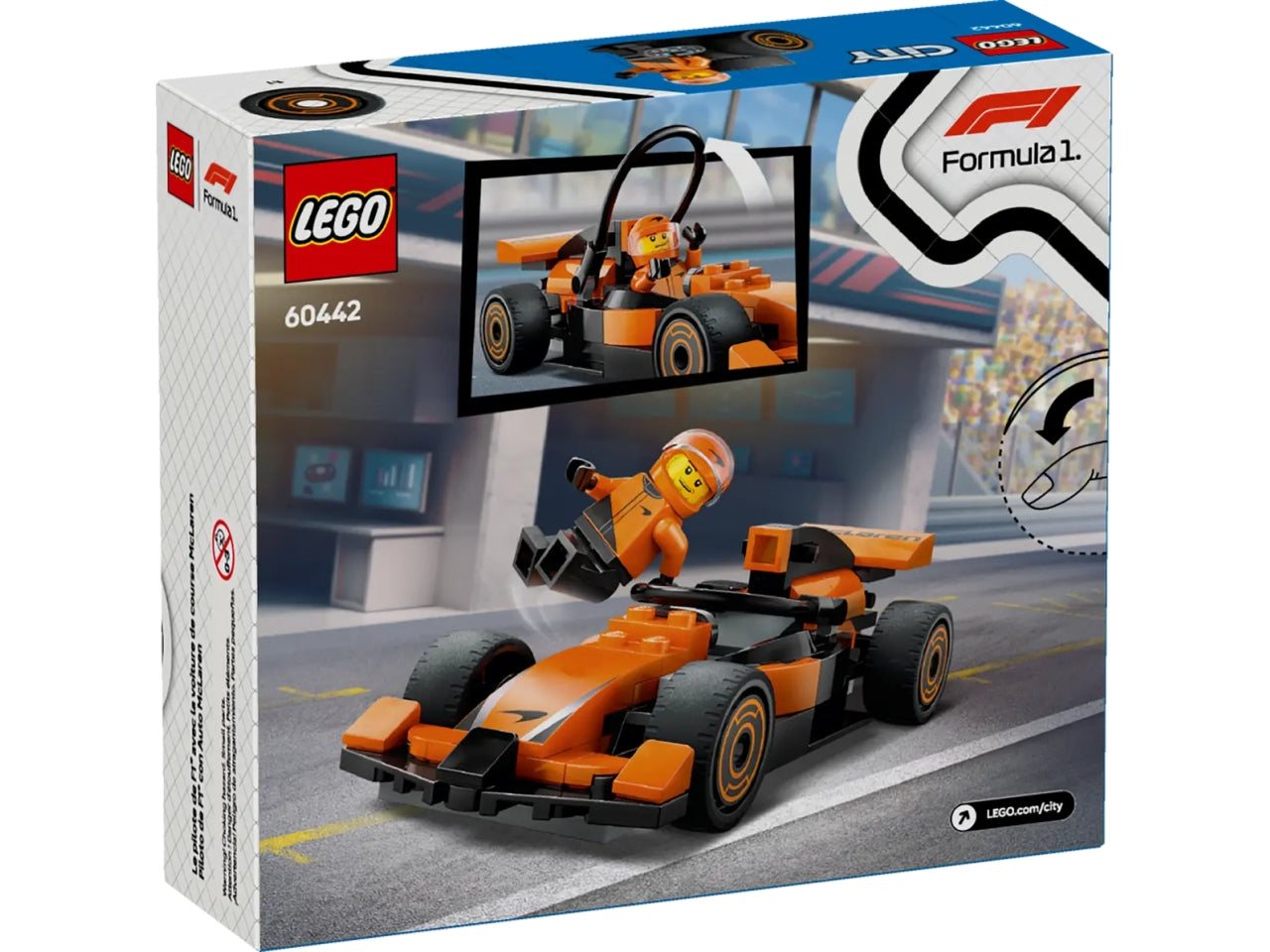 Lego City Formula 1 tbd-city-alicia 86 pezzi per età 6+ 60442