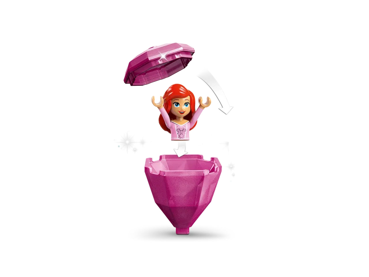 Lego Disney princess Ariel ballerina 93 pezzi per età 5+ 43259