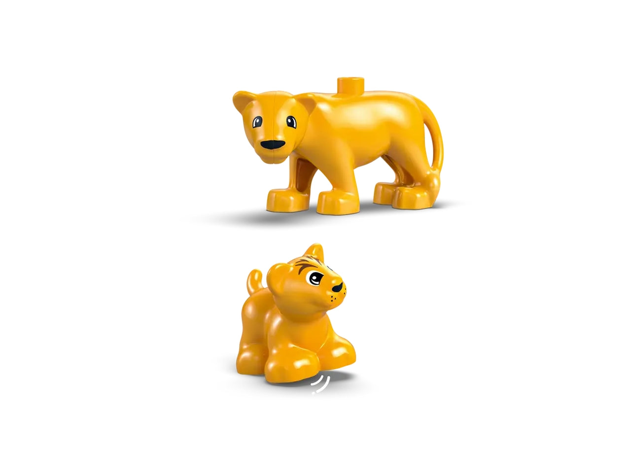 Lego Duplo town famiglie di animali: pinguini e leoni 10 pezzi per età 2+ 10442