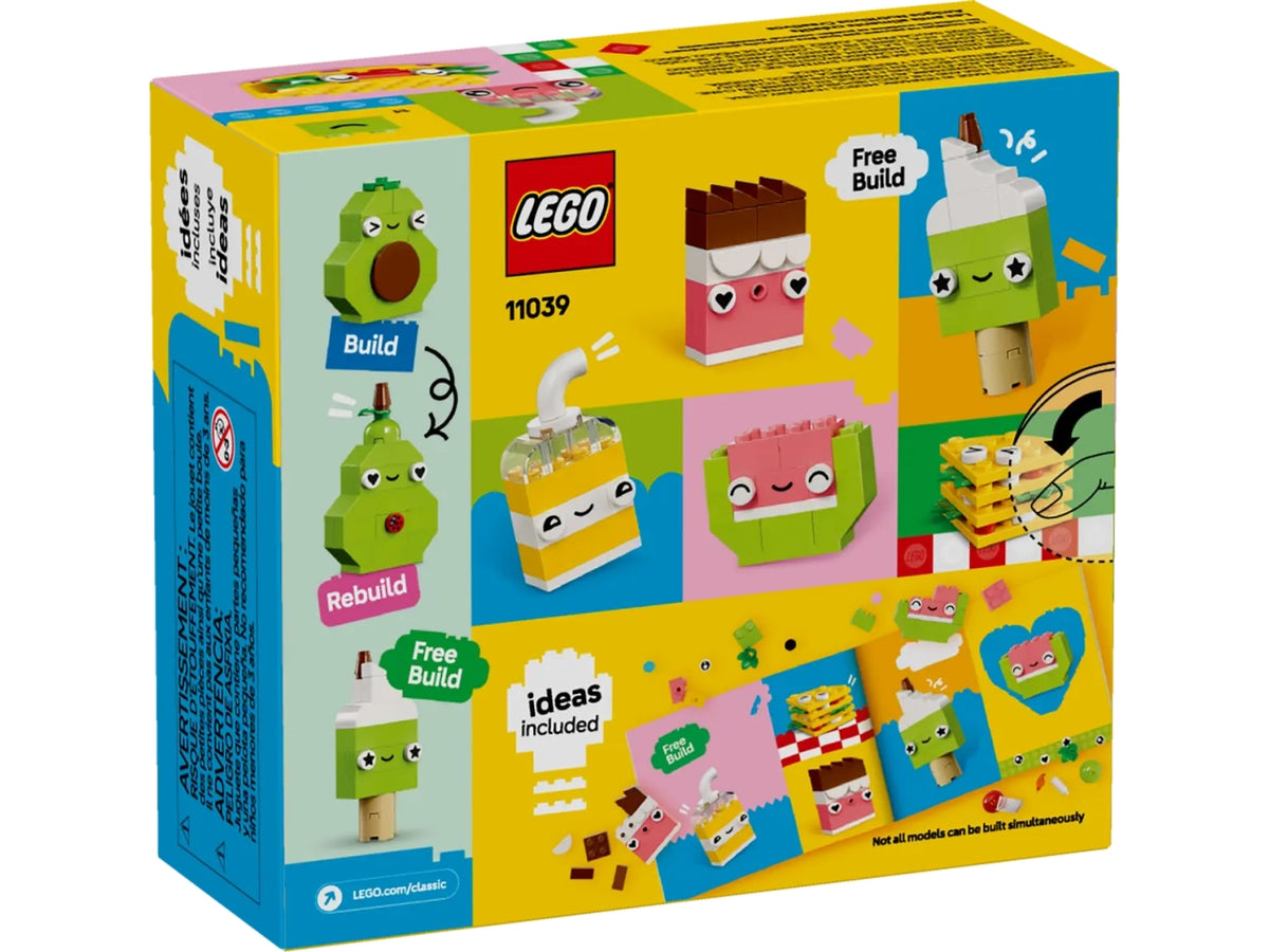 Lego Classic alimenti creativi 150 pezzi per età 4+ 11039