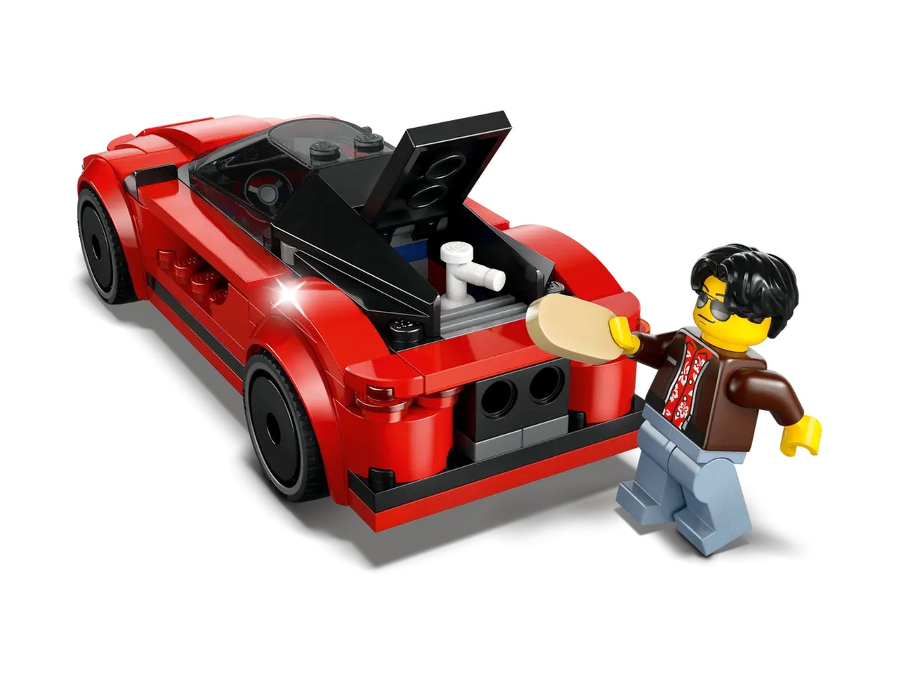 Lego City great vehicles auto sportiva rossa 109 pezzi per età 5+ 60448