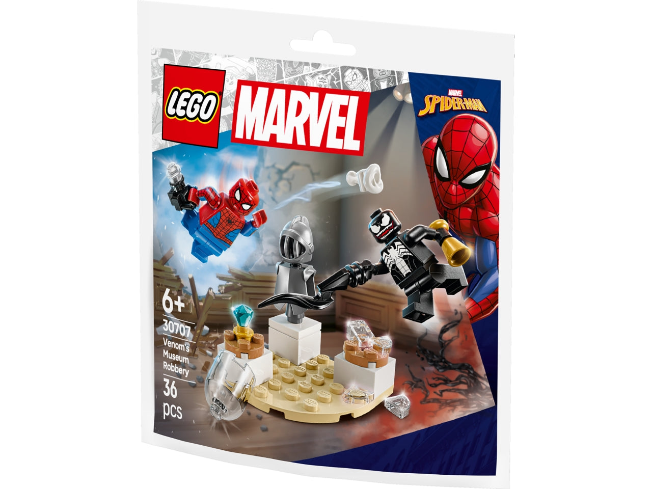 Lego Recruient bags rapina al museo di venom 30707