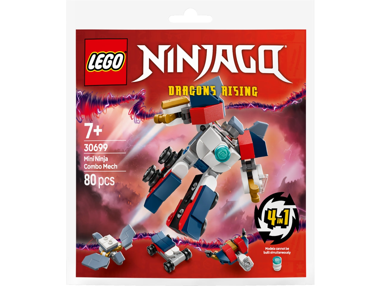 Lego Recruient bags mini combo mech ninja 30699