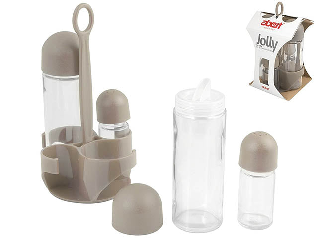 Jolly oliera tortora 4 pezzi