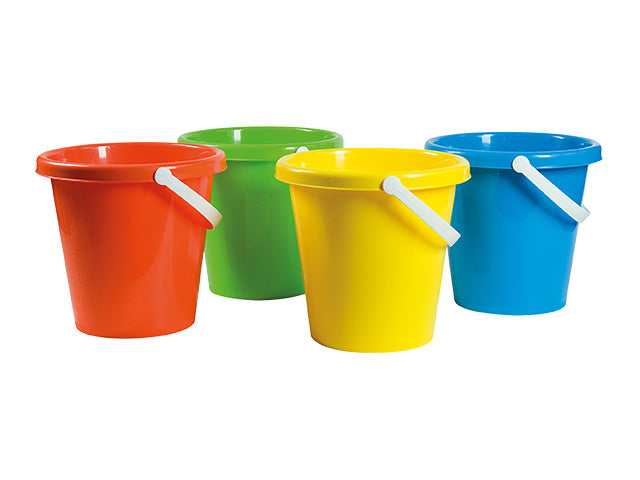 Secchiello per bambini unicolore altezza 21cm diametro 22cm
