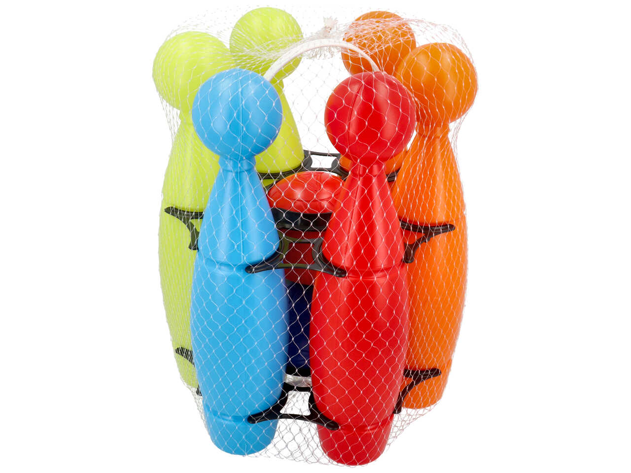 Birilli 6 pz da spiaggia in plastica - Adriatic -