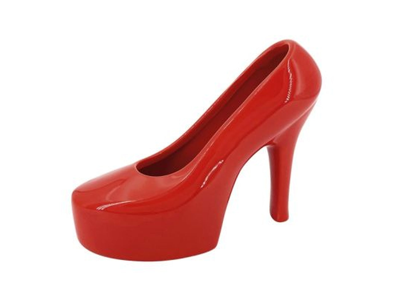 Scarpa ceramica rosso h.147x80x195