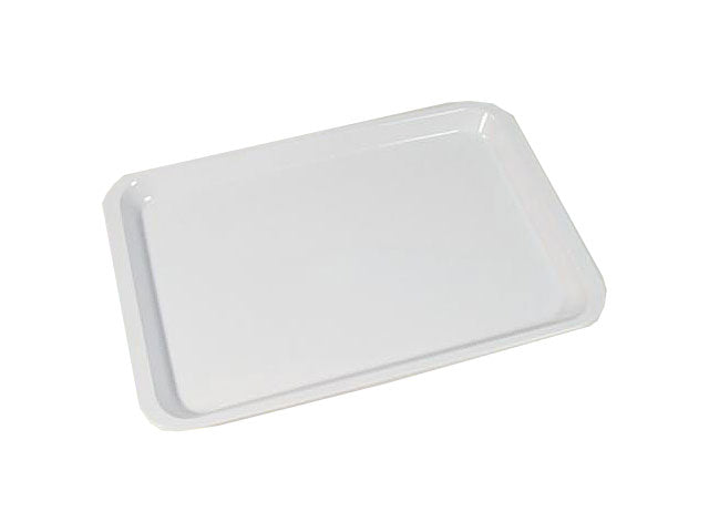 Vassoio di melamina 30x20cm bianco