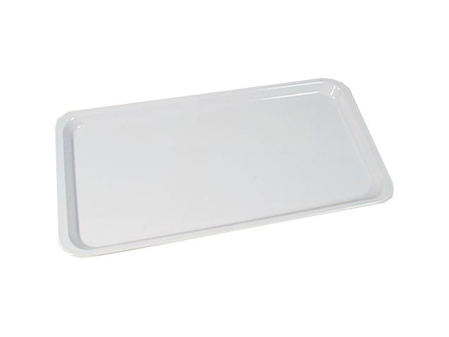 Vassoio di melamina 40x20cm bianco