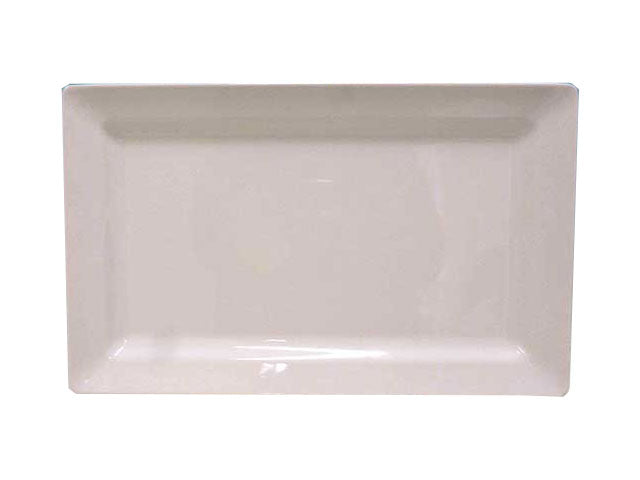 Vassoio di melamina 33x20,5cm bianco