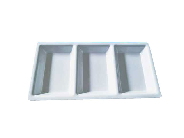 L.bianca antipastiera 3pt 30x15cm me-1643-3012