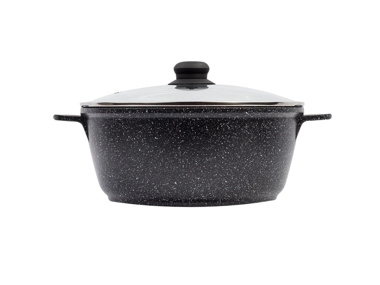 Vulcania casseruola 36cm con coperchio in vetro