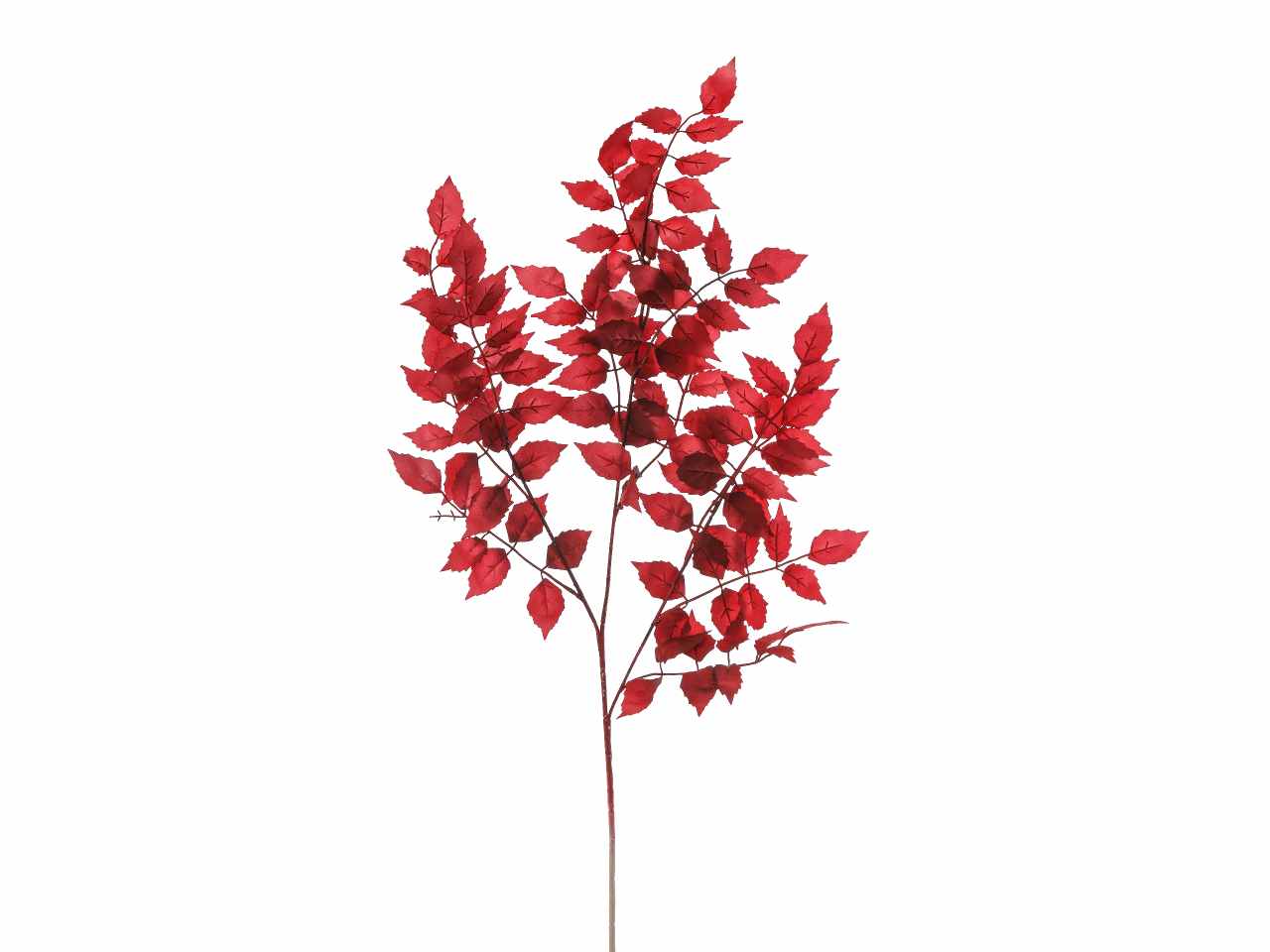 Tralcio foglie bignonia cm.95 rosso