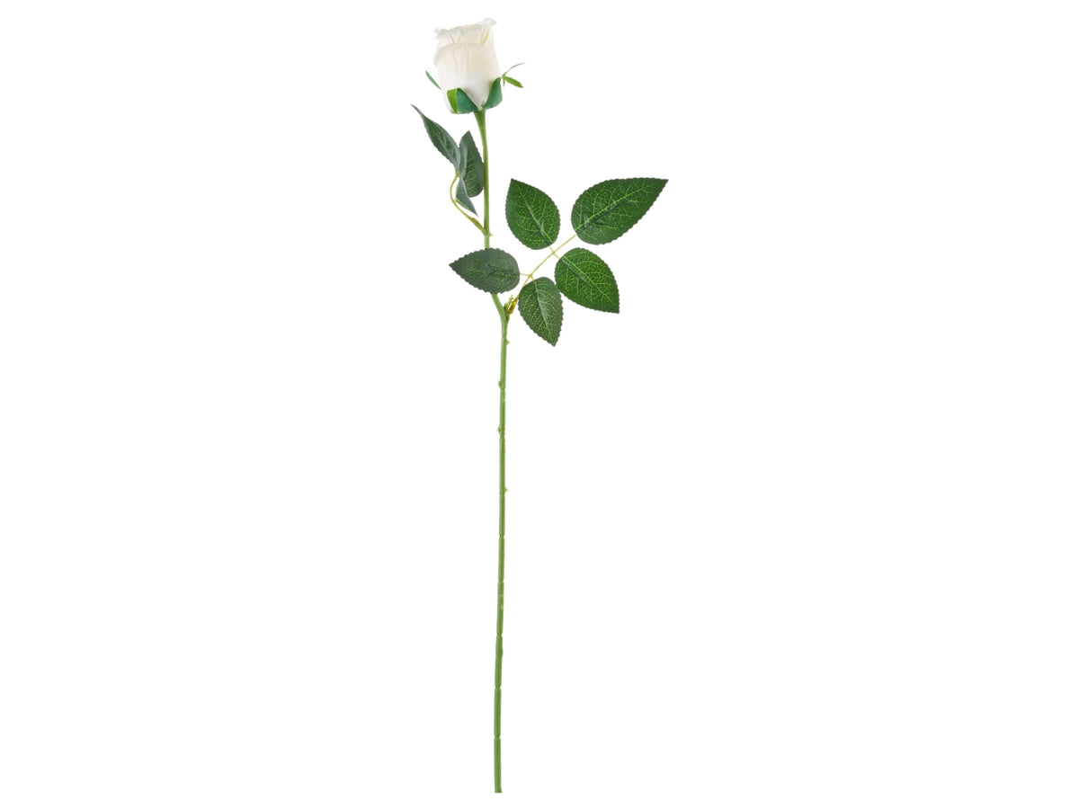 Rosa artificiale bocciolo in colori assortiti - 65 cm- Arpimex