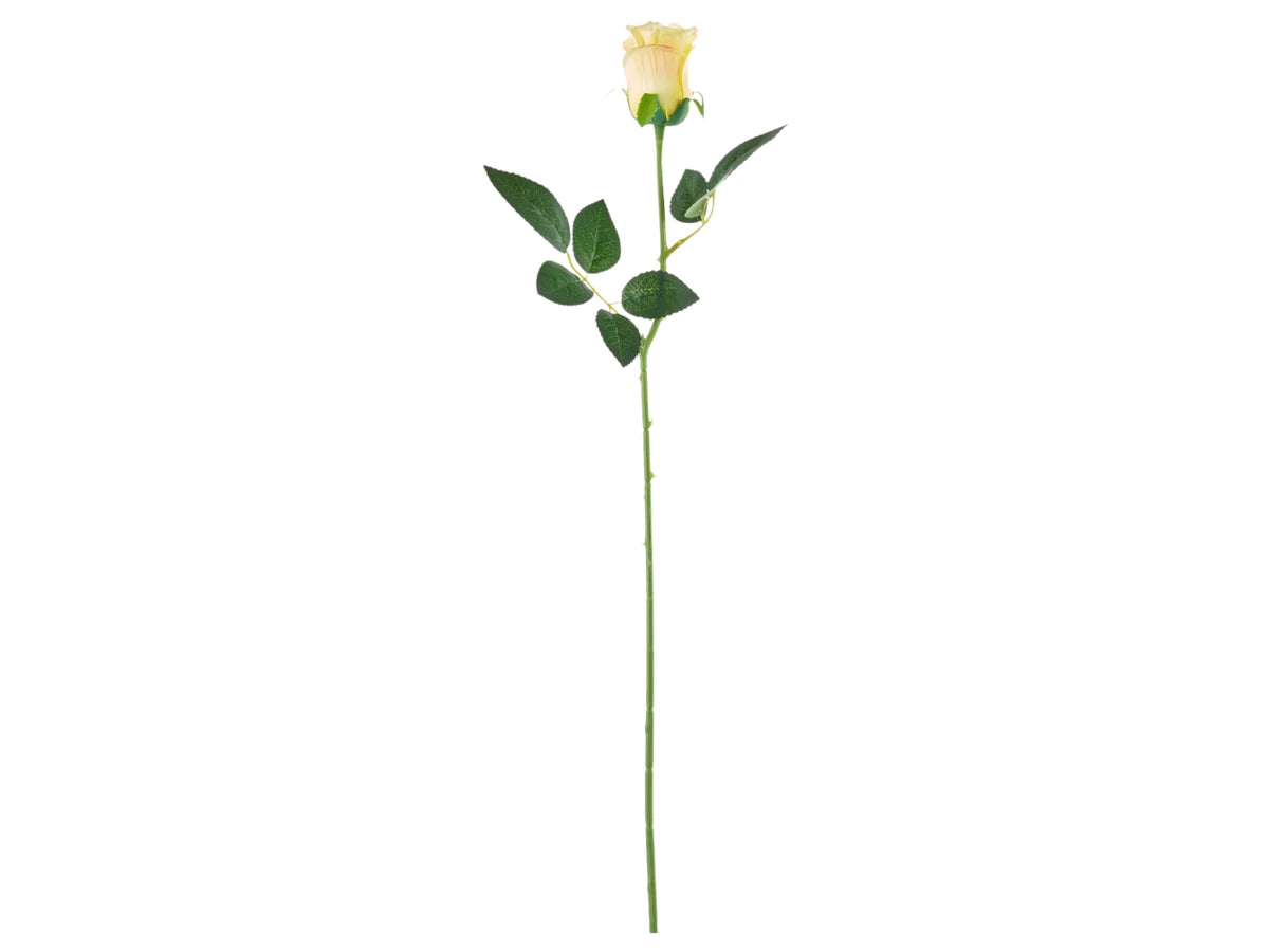 Rosa artificiale bocciolo in colori assortiti - 65 cm- Arpimex