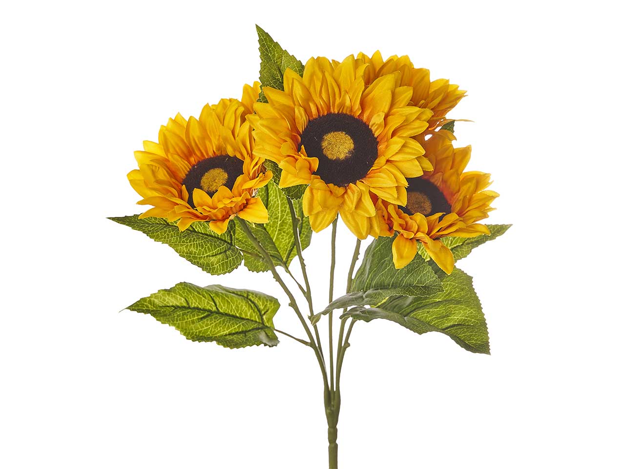 Mazzo di girasoli x 5 misura h.50cm
