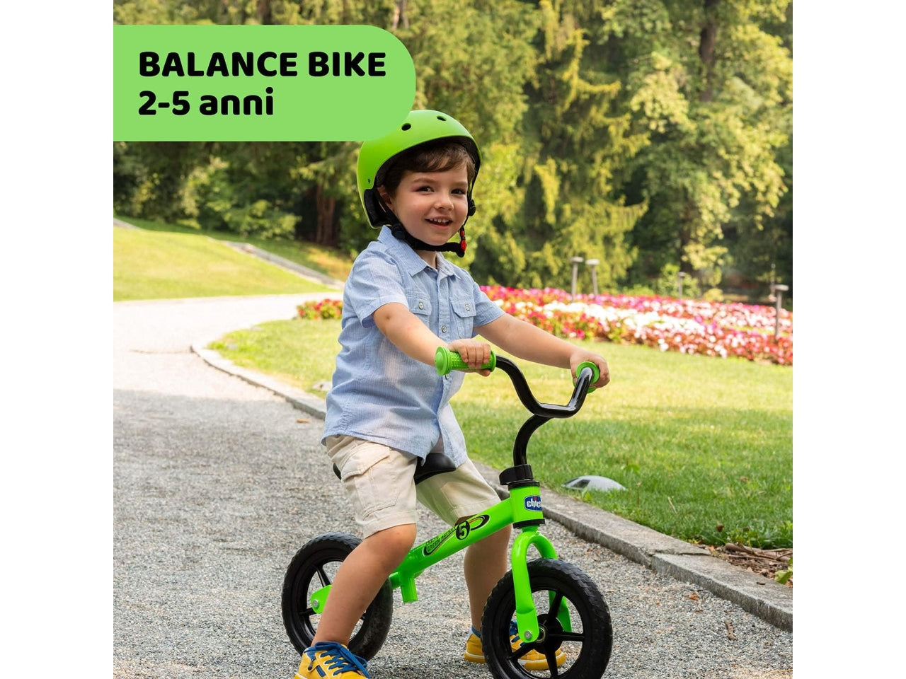 Chicco gioco balance bike green rocket