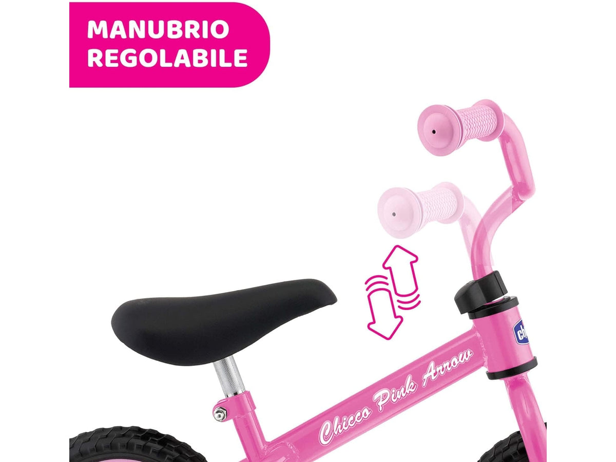 Chicco Prima Bicicletta Pink Arrow