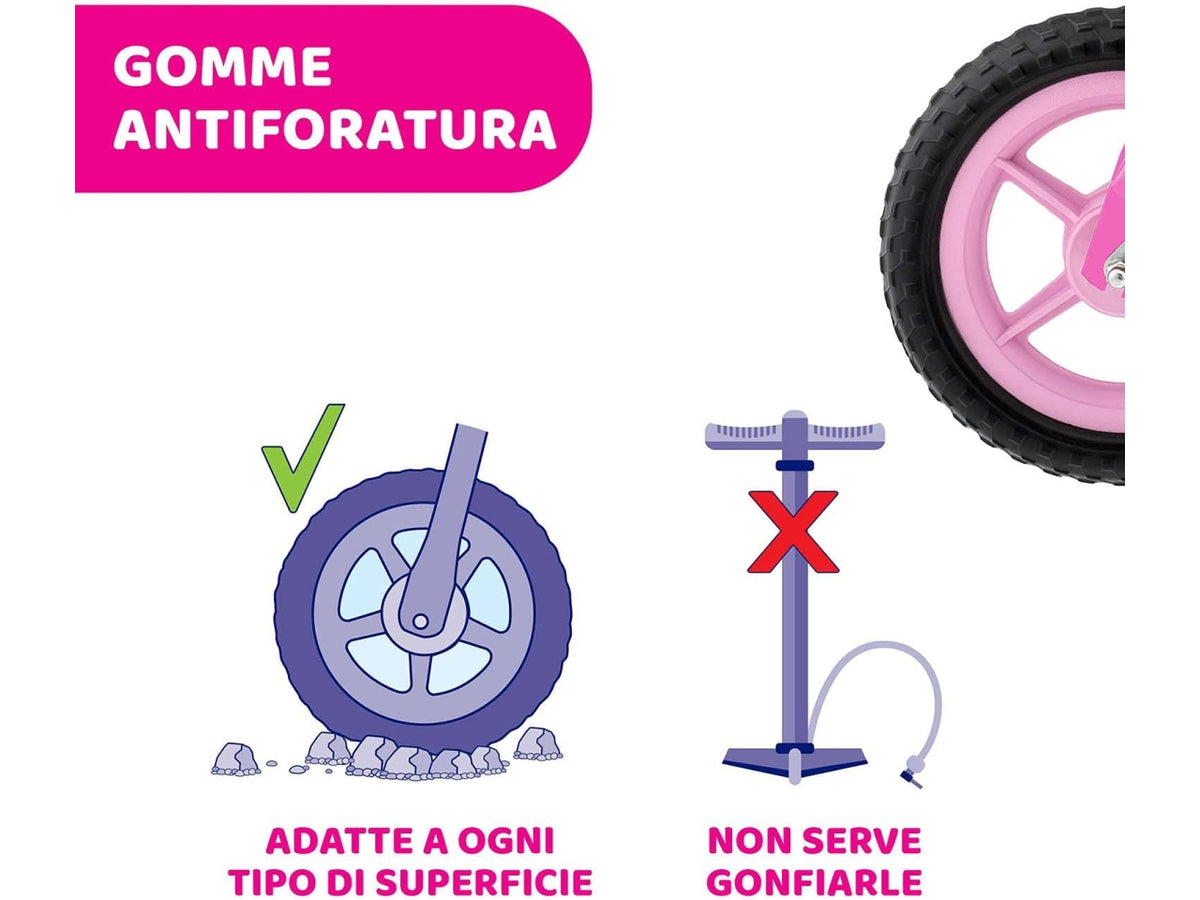 Chicco Prima Bicicletta Pink Arrow