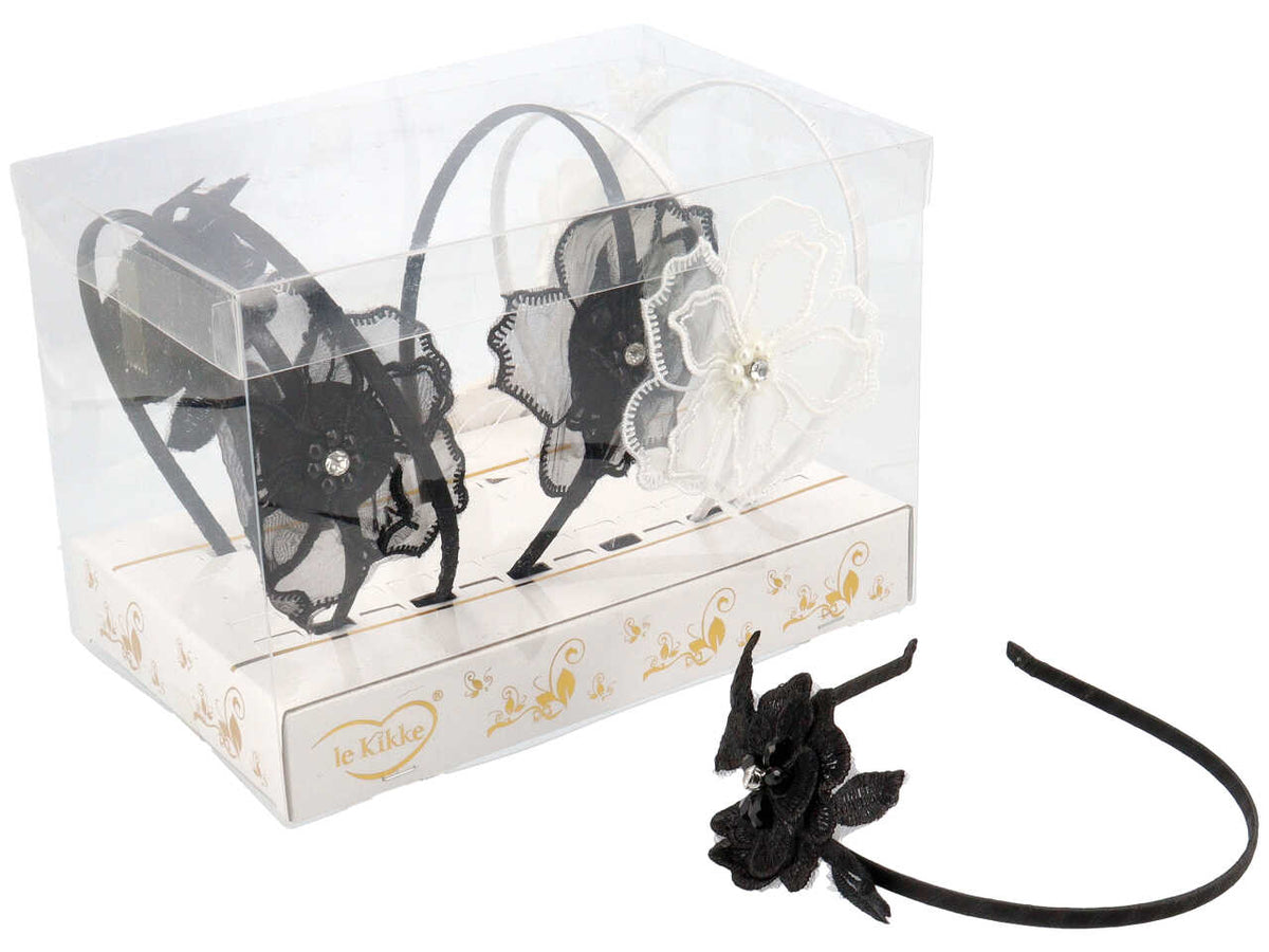 Cerchietto bianco e nero fd31539