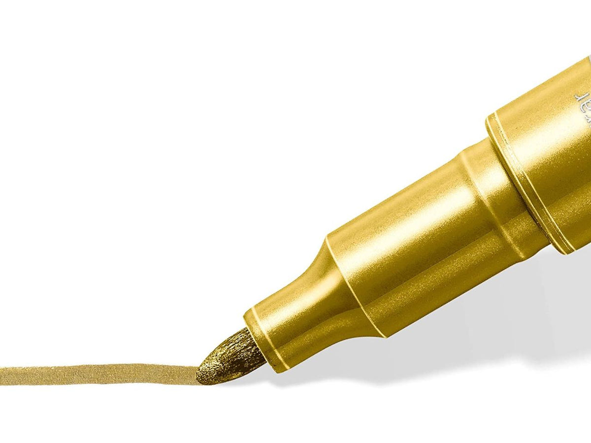 Marcatore mettalic pen - set da 3 marcatori nei colori argento, oro e bianco