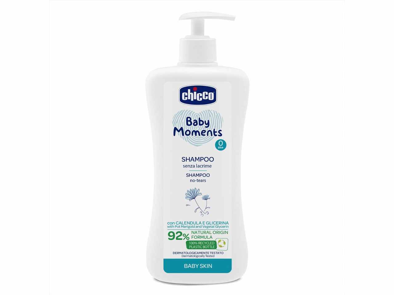 Chicco Shampoo senza lacrime Calendula 500 ml Baby Moments