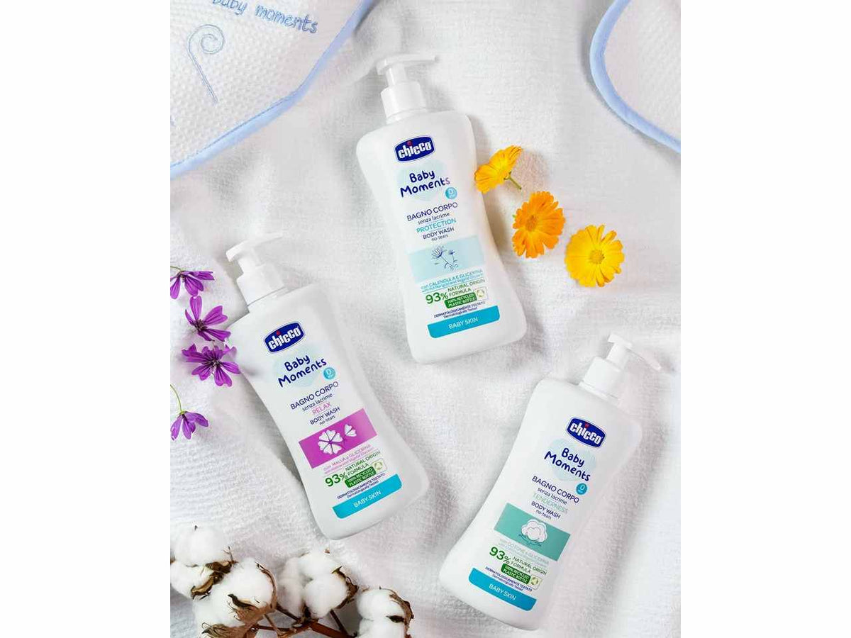 Chicco Bagno corpo tenerezza 500 ml Baby Moments