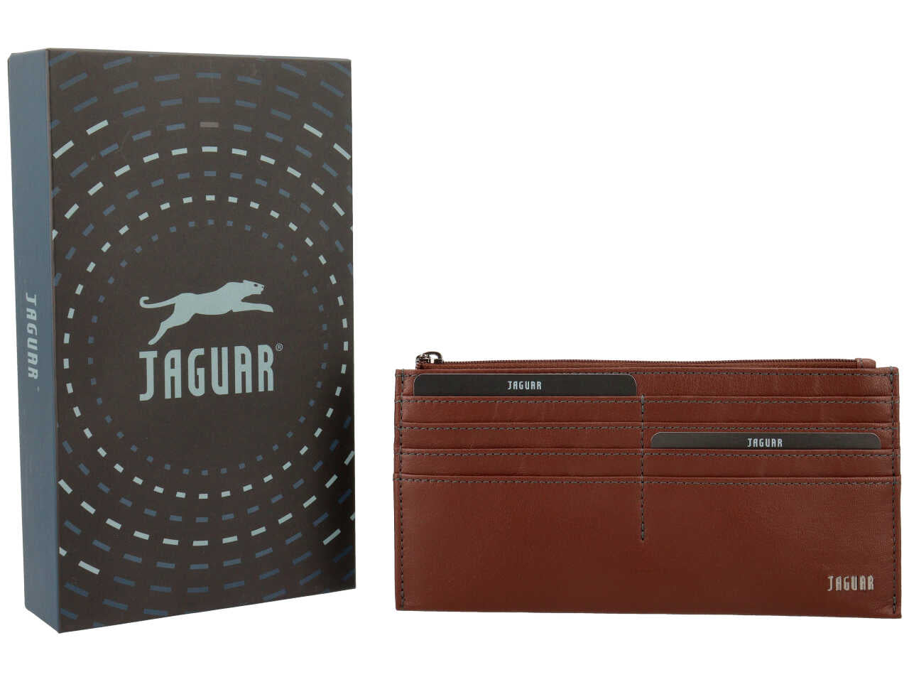 Portafoglio jaguar brandy