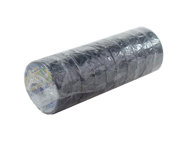 Scotch isolante vibac nero h.5mmx10mt in confezione da 10 pezzi