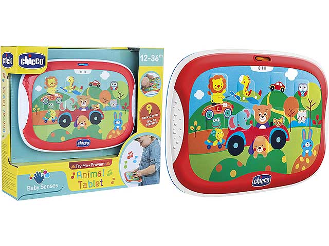 Chicco gioco bs tablet degli animali ita