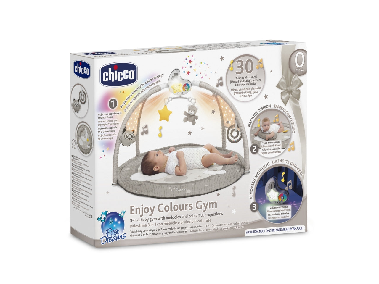 Chicco gioco fd enjoy colors playgym neutral