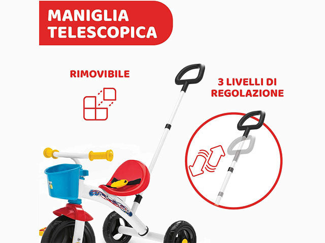 Chicco gioco triciclo u-go $