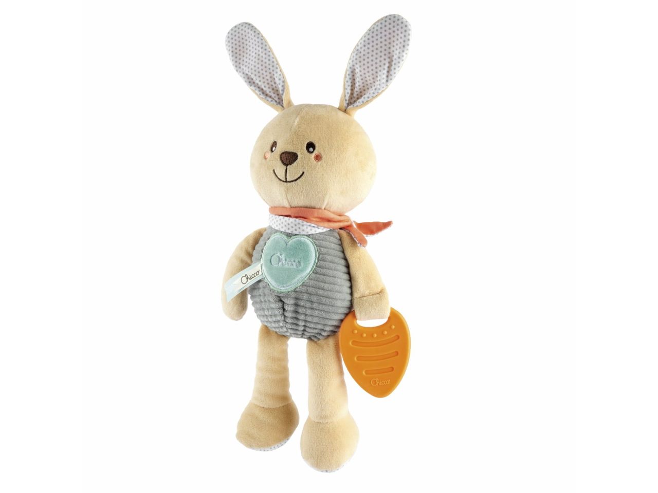 Chicco My Sweet Doudou Coniglietto Coniglietto Morbido con Carotina per Dentizione