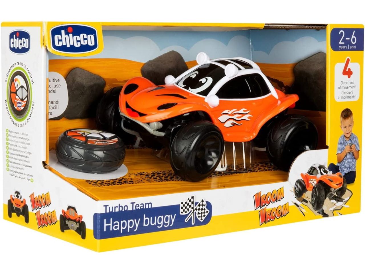 Chicco Happy Buggy Macchina Telecomandata Intuitiva $