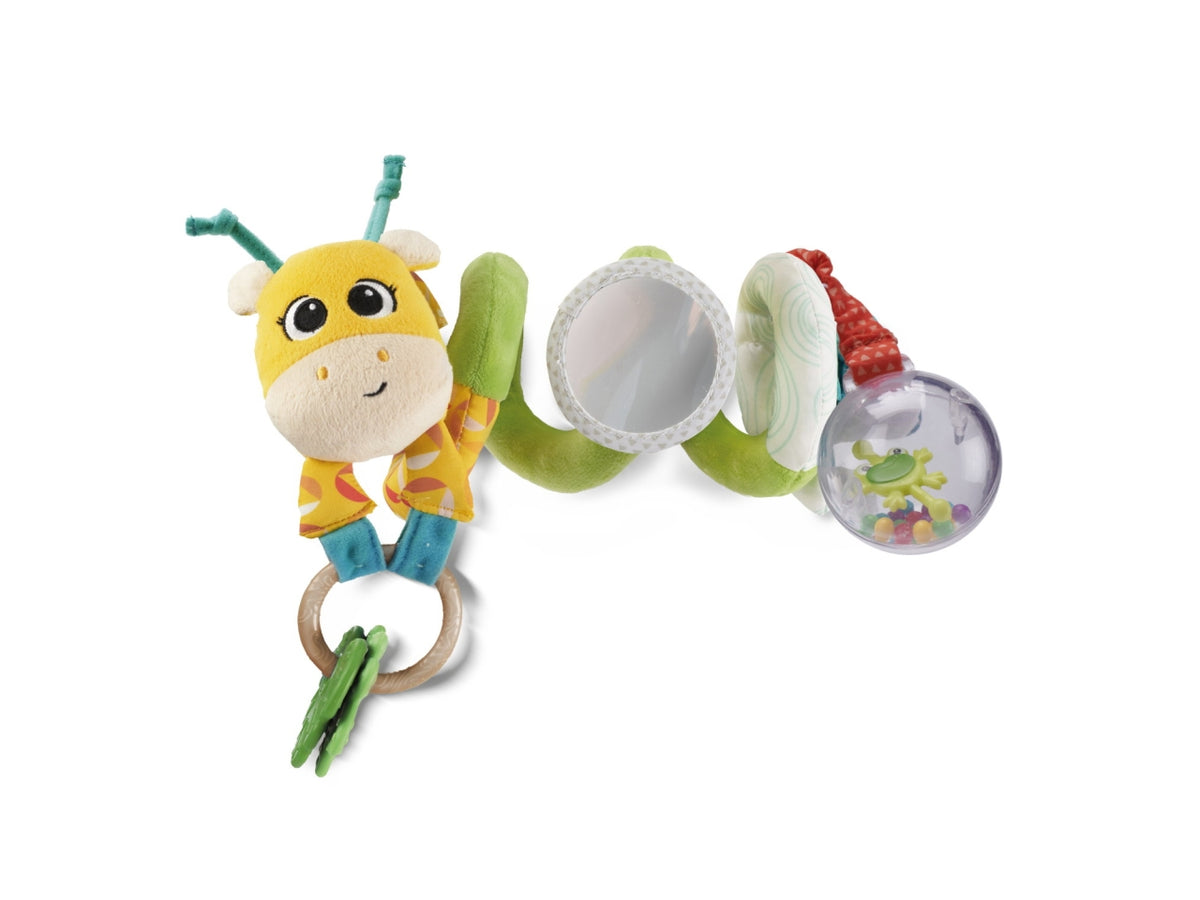 Chicco Fune Passeggio Mrs Giraffa Spirale Passeggino con Sonaglio e AttivitÃ