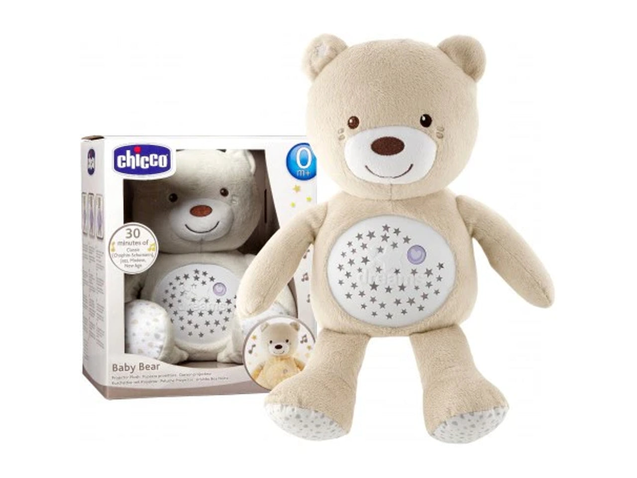 Chicco peluche baby bear neutral