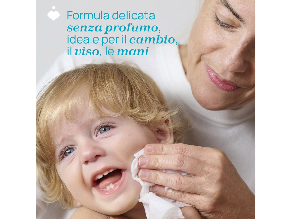 Salviette delicate Chicco in tessuto per pelli sensibili, 72 pezzi con coperchio apri e chiudi$