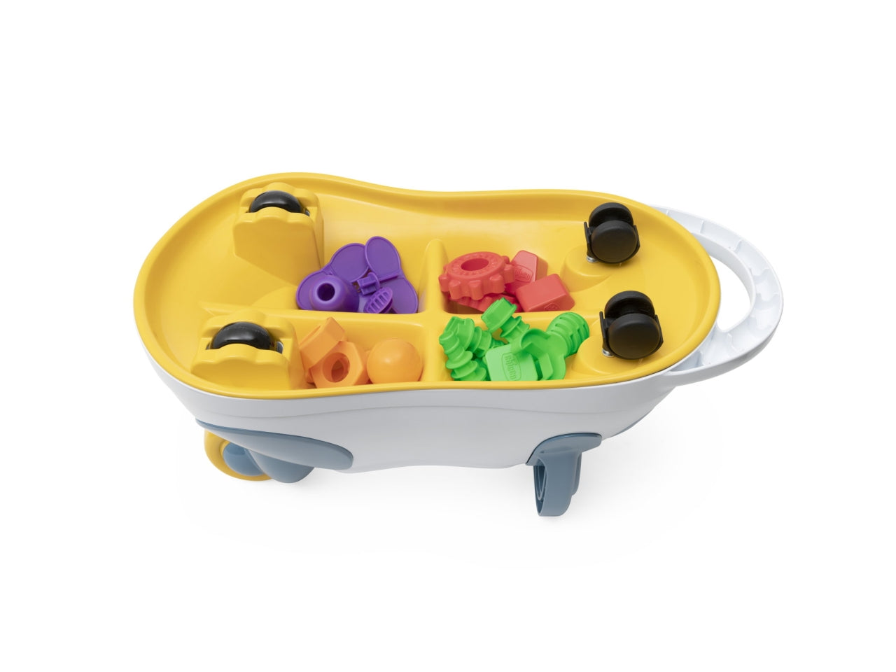 Chicco 3 in 1 Panda - Bianco e Blu in Plastica, Età 18 Mesi-3 Anni, Dimensioni 55x30,6x28 cm $
