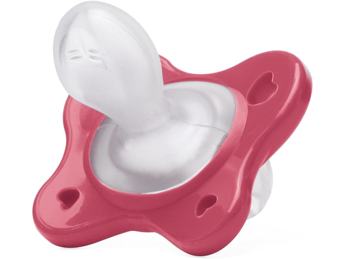 Gommotto ph dual soft rosa 16-36 mesi - confezione da 2 ciuccetti | Chicco