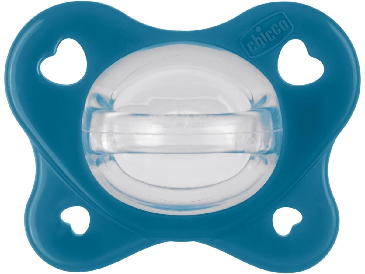 Gommotto ph dual soft blu 16-36 mesi - confezione da 2 ciuccetti | Chicco