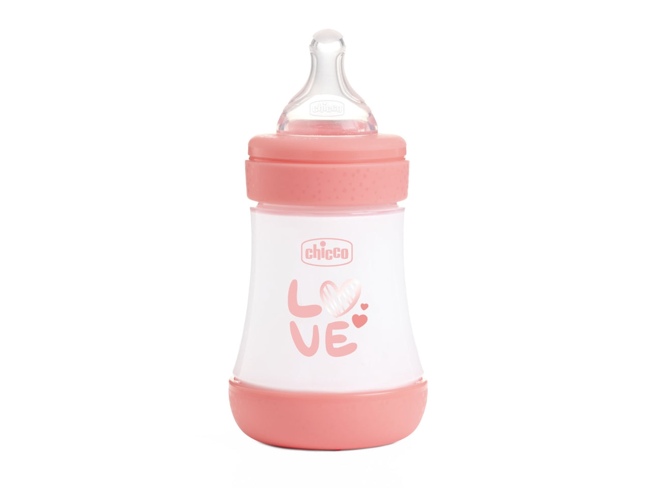Biberon perfect 5 girl 150 lento silicone, Adatto per 0+ mesi | Chicco